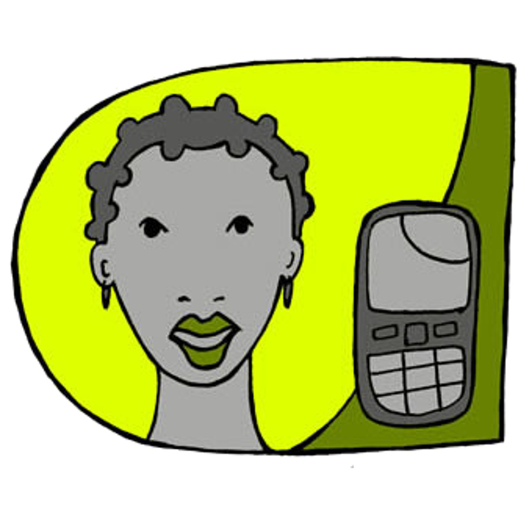 Femme au Phone